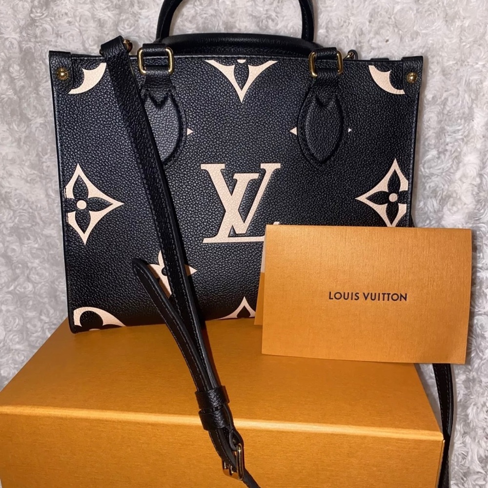 Authentic Louis Vuitton Onthego Empreinte Pm